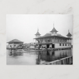 Carte Postale Duluth Boat Club : 1906