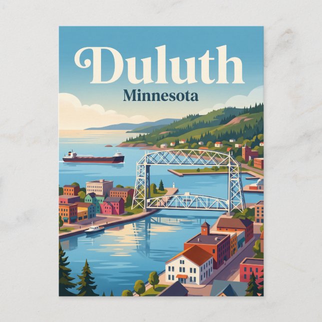 Carte Postale Duluth Minnesota (Devant)