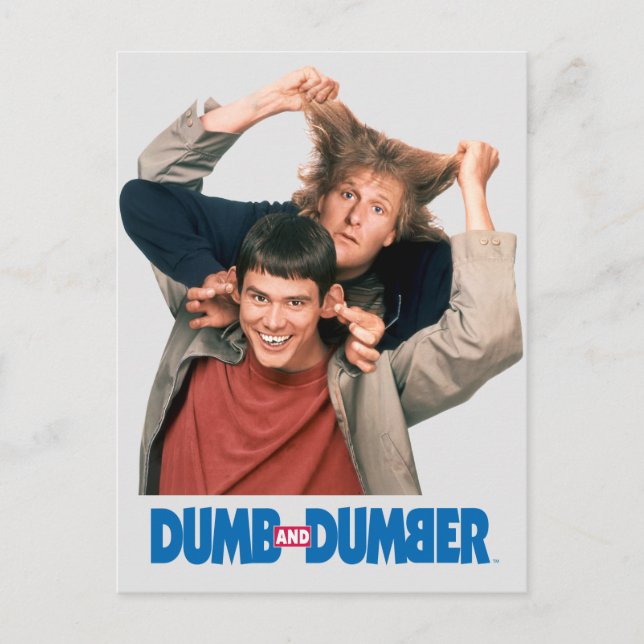Carte Postale Dumb and Dumber | Lloyd et Harry (Devant)