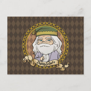 Carte Postale Dumbledore en anime