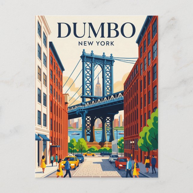 Carte Postale Dumbo USA (Devant)