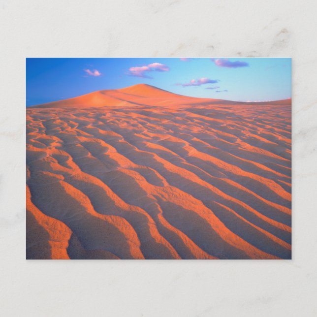 Carte Postale Dumont Dunes, Dunes de sable et Nuages (Devant)