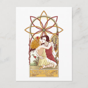 Carte postale d'un autre paradis de filles