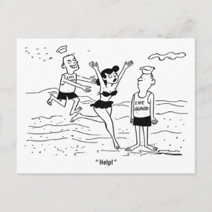 Carte Postale D'un garde du corps à un autre, drôle de vintage