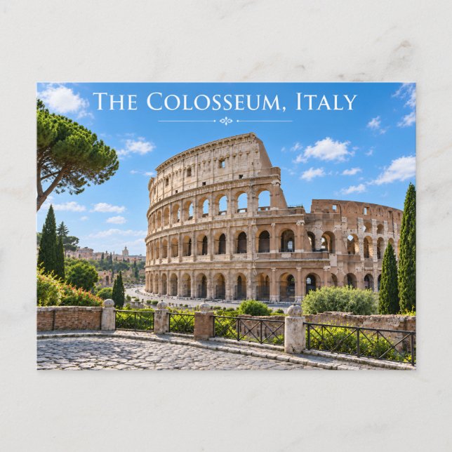 Carte postale d'un monument italien (Devant)