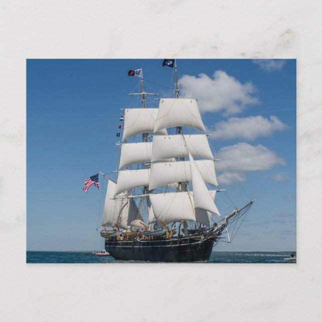 Carte postale d'un vieux voilier (Devant)