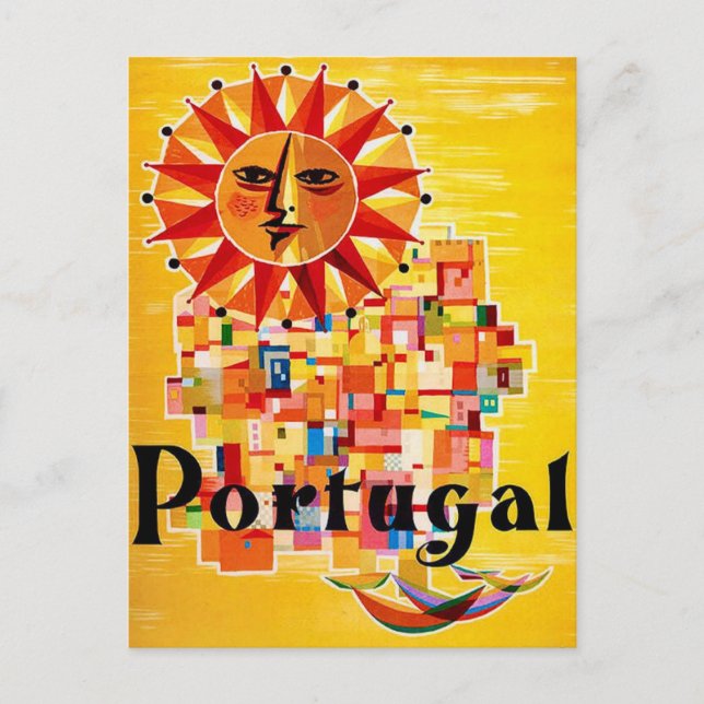 Carte postale d'une affiche de voyage contemporain (Devant)