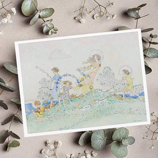 Carte postale d'une journée d'été par Jessie M. Ki (Créateur téléchargé)