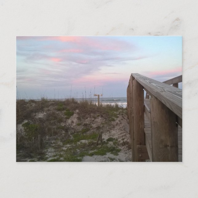 Carte Postale Dunes Cotton Candy (Devant)