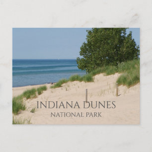 Carte Postale Dunes de l'Indiana