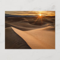 Dunes de sable doré, Death Valley, CA