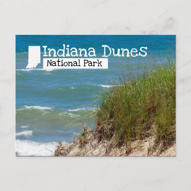 Carte Postale Dunes Indiana Dunes National Park Beach Dune (Devant)