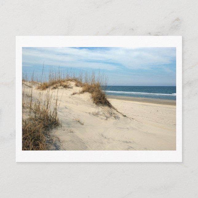 Carte Postale Dunes océaniques (personnaliser) (Devant)