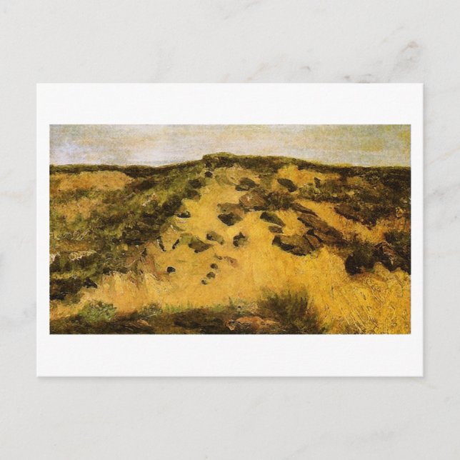 Carte Postale Dunes, Vincent van Gogh (Devant)