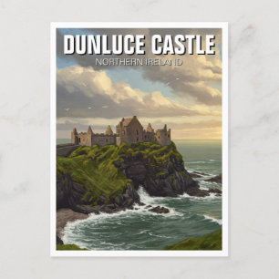 Carte Postale Dunluce Castle Irlande du Nord Voyage