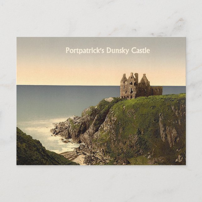 Carte Postale Dunsky Castle at Portpatrick Postcard (Devant)