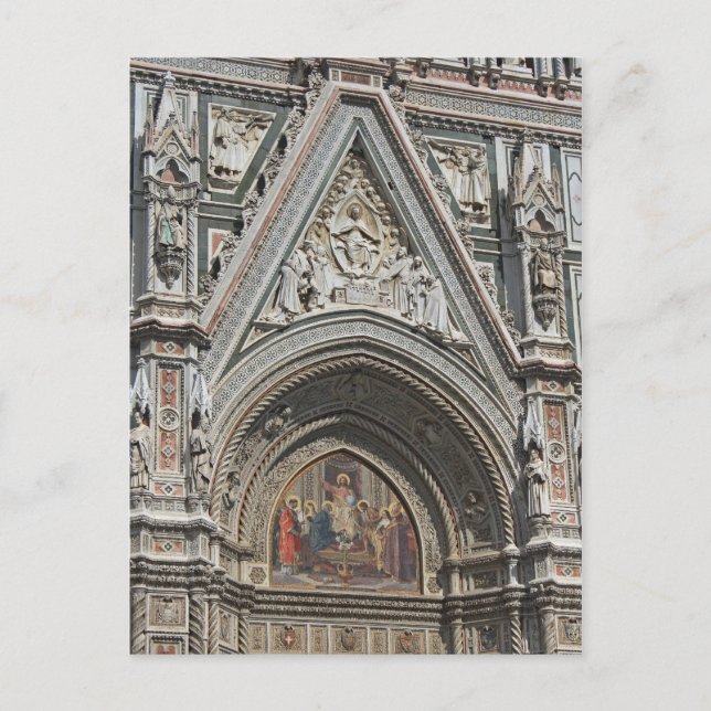 Carte Postale Duomo de Florence (Devant)