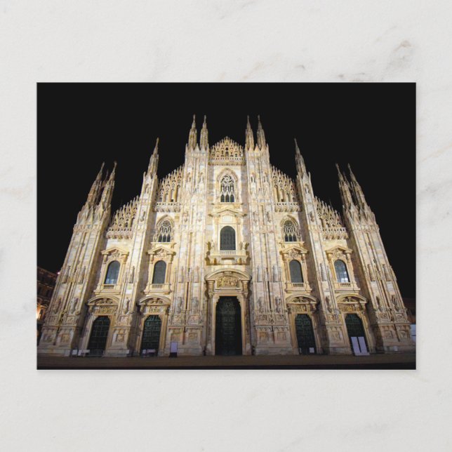 Carte Postale Duomo di Milano, Italia (Milan, Italie Duomo) (Devant)