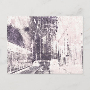 Carte Postale Duomo Milan Europe