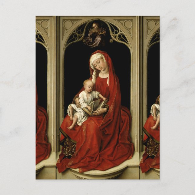 Carte Postale Durán Madonna - Rogier van der Weyden (Devant)