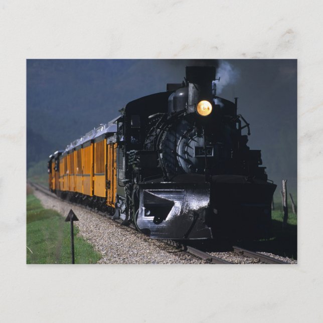 Carte Postale Durango & Silverton Steam Train (Devant)