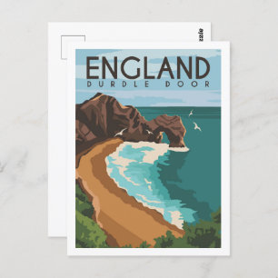 Carte Postale Durdle Door Angleterre Royaume-Uni Travel Place Il