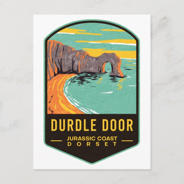 Carte Postale Durdle Door Jurassic Coast Dorset (Devant)