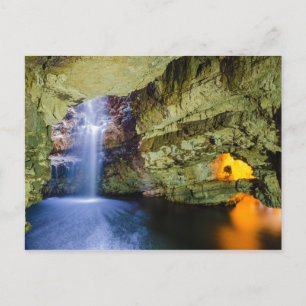 Carte Postale Durée de la grotte Smoo dans Sutherland Highland S