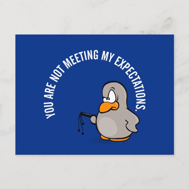 Carte Postale Durée de votre examen annuel du rendement des empl (Devant)