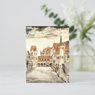 Carte Postale Durer, Cour de l'ancien château Innsbruck,