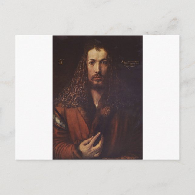 Carte Postale Dürer Portrait (Devant)