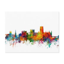 Durham Angleterre Skyline Cityscape