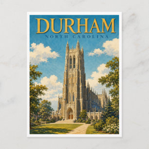 Carte Postale Durham Caroline du Nord Duke Chapel GeoSaga