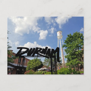 Carte Postale Durham Caroline du Nord Photo de la tour Lucky Str