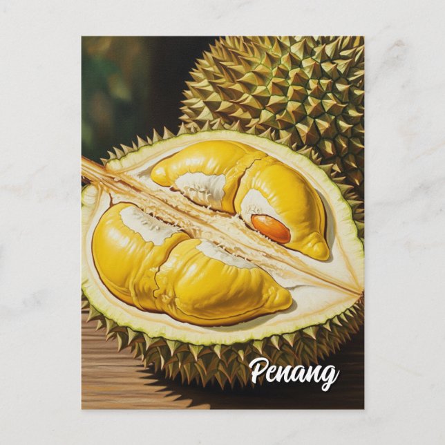 Carte Postale Durian à Penang (Devant)