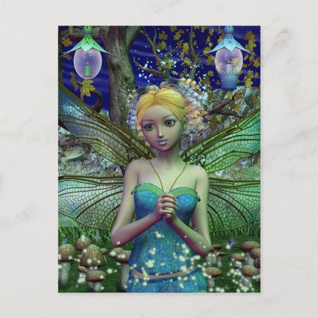 Carte Postale Dusage de libellules (Devant)