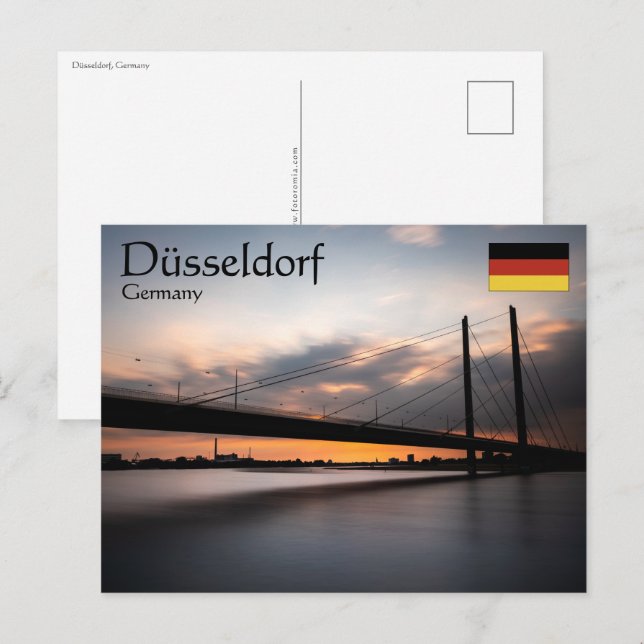 Carte Postale Dusseldorf Allemagne (Devant / Derrière)