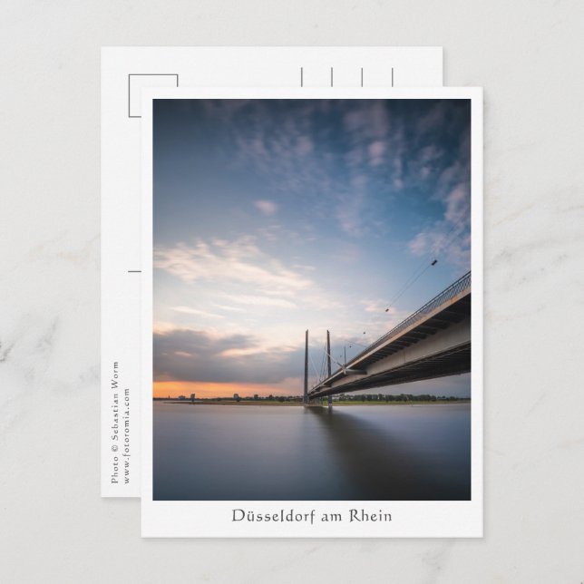 Carte Postale Dusseldorf Allemagne (Devant / Derrière)
