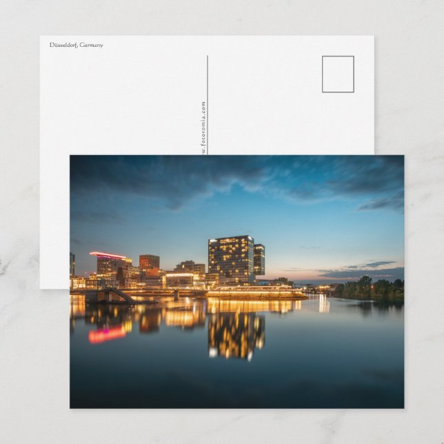 Carte Postale Dusseldorf Allemagne (Devant / Derrière)