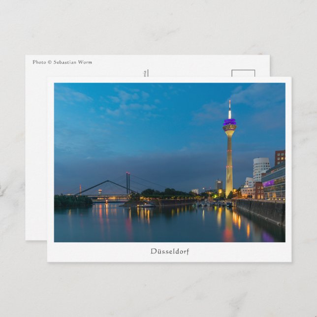 Carte Postale Dusseldorf Allemagne (Devant / Derrière)