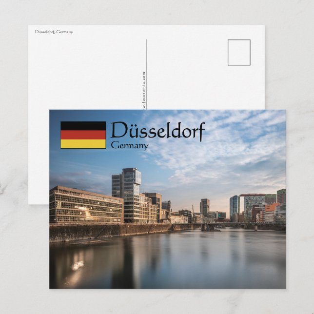 Carte Postale Dusseldorf Allemagne (Devant / Derrière)