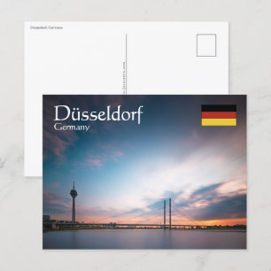 Carte Postale Dusseldorf Allemagne