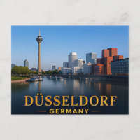 Dusseldorf Allemagne Destination de Voyage Moderne