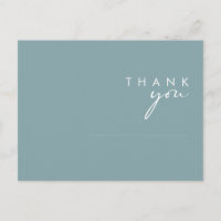 Dusty Boho | Remerciements de mariage en bleu et v