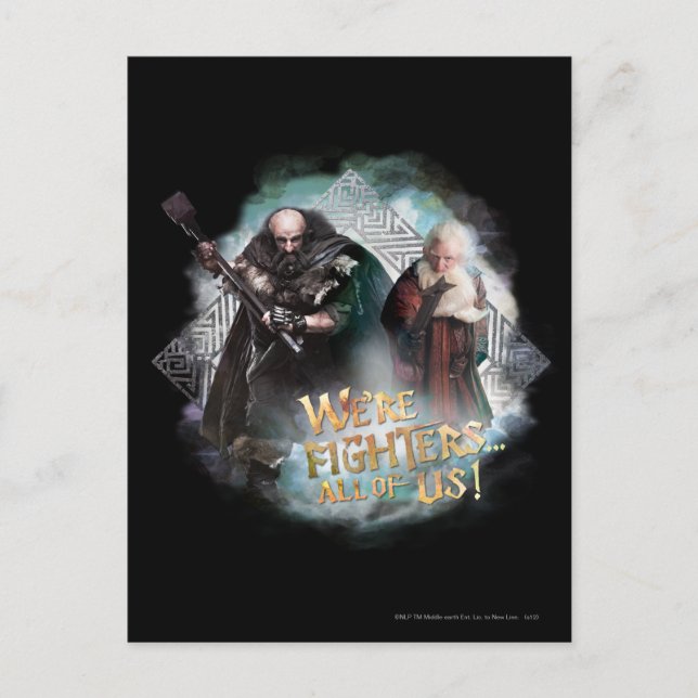 Carte Postale Dwalin et Balin (Devant)