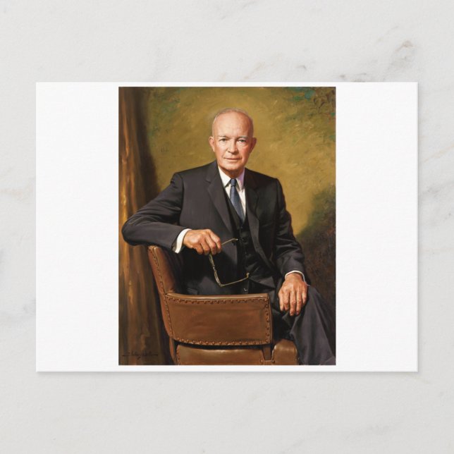 Carte Postale Dwight Eisenhower (Devant)