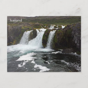 Carte Postale Dynjandi (Fjallfoss), Westfjords, Islande