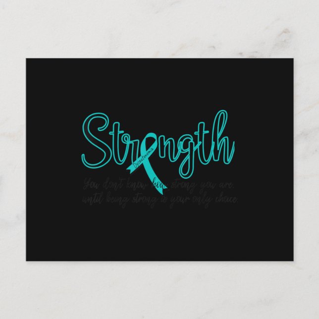 Carte Postale Dysautonomie Mois de sensibilisation POTS Force gu (Devant)