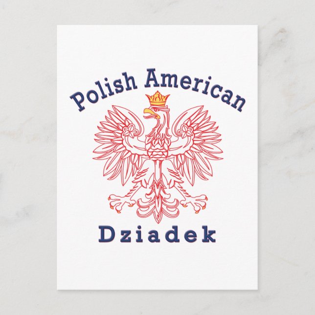 Carte Postale Dziadek américano-polonais (Devant)