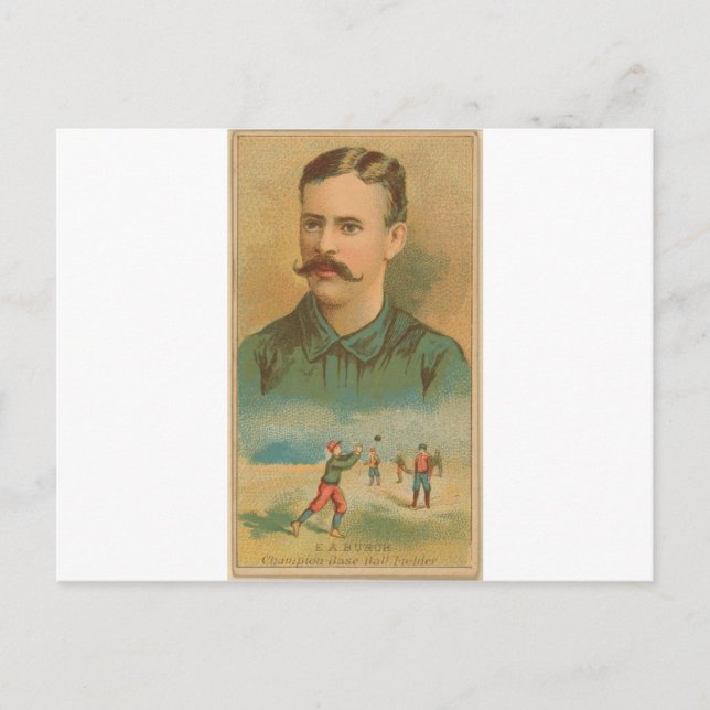 Carte Postale E. A. Burch, Brooklyn Trolley-Dodgers (Devant)